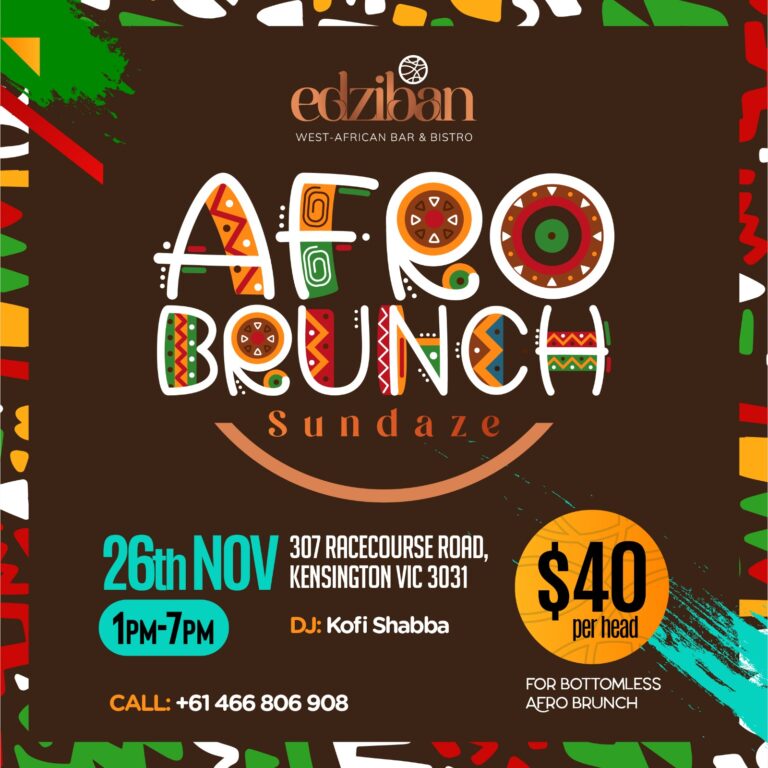 Afrobrunch Sundaze November Edition